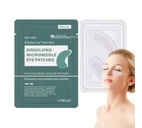 Dissolving Microneedle Eye Patches, Nano Microneedle Eye Patches, Hydrating Gel Eyes Patch With Hyaluronic Acid & Peptides, For Dark Circles, Brightening Eyee Care