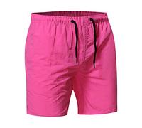 Dissolving Swim Trunks Solid Color Waterproof Board Shorts Mens Swim Shorts Beach Shorts Black Blue Red Board Shorts Swimwear Surf Shorts Gifts for Men Sale 2025