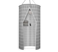 dissot Round Bath Cover Household Bath Tent Adult Baby Thick Insulation Warm Winter Shower Curtain Waterproof Tent