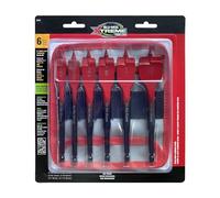 Disston BLU MOL XTRM Heavy Duty 6pc Spade Bit Set (1/2", 5/8", 3/4", 7/8", 1", 1 1/4") 6" Length