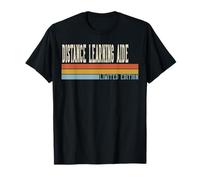 Distance Learning Aide Week Vintage Back to School Day T-Shirt