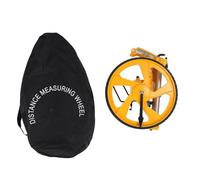Distance Measuring Wheel | 0-9999.9m Range with ±0.5% Accuracy | Portable Folding Wheel for Construction/Landscaping/Property Lines | Rugged ABS & Aluminum, 16 Inch Folded