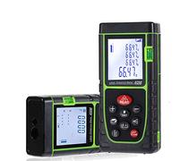 Distance Meter, MASO 40M IP54 Waterproof Handheld Laser Measure with Bubble Level and Batteries Area Volume Pythagoras Continuous Measurement Digital Measure Tool Electronic Measuring Tape