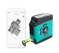 Distance Meter Portable Bluetooth Rangefinder Tape,Rechargeable Digital Display Measure Tool For Home Design High Accuracy(DT20 Bluetooth)