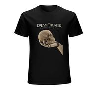 Distance Over Time American Progressive Metal Band Dream Theater Rock Men's Cotton Fashion Performance Basic Short Sleeve t-Shirt Size XXL Black