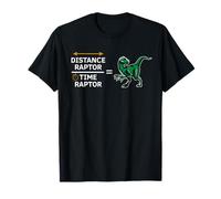 Distance Raptor Over Time Raptor Equals Velociraptor T-Shirt T-Shirt