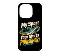 Distance Runner My Sport Is Your Punishment Humor Case for iPhone 14 Pro