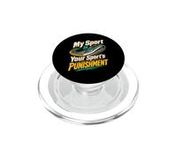 Distance Runner My Sport Is Your Punishment Humor PopSockets PopGrip for MagSafe