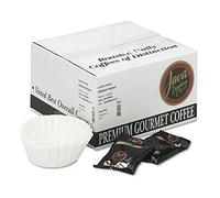 Distant Lands Coffee - Coffee Portion Packs, 1.5oz Packs, French Roast, 42/Carton 308042 (DMi CT