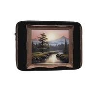 Distant mountains and rivers Printing 12 inch Laptop Case Essential Accessory for Commuting and Office Use