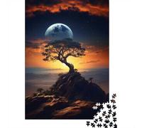 Distant World Eternal Dawn 1000-Piece Jigsaw Puzzle for Adults, 38x26cm/1000pcs, Relaxing Screen-Free Hobby, Weekend Downtime And Time at Home