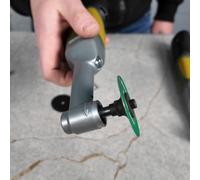 DISTAR Support Adapter Set for Engraving Adapters & Mini Grinders, Universal Mounting Flange for Diamond Cutting Discs & Grinding Wheels, Compatible with Proxxon Dremel Precise Cutting & Grinding