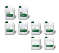 Distilled Vinegar 8x5L (40L Total) - Extra Strong Natural Multi-Purpose Vinegar for Cooking, Cleaning, Laundry, Gardening - Eco-Friendly & Pet-Safe Formula