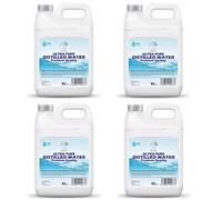Distilled Water 100% Pure Premium Quality - Ideal for CPap, Irons, Humidifiers, Cleaning, Engines and more - Made in the UK 20 Litre