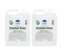 Distilled Water - 100% Pure Steam Distilled H2O - 2200ml (2 x 2.2 Litres)
