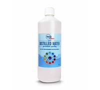 Distilled Water - 100% Ultra Pure Water (Blue) (1L)
