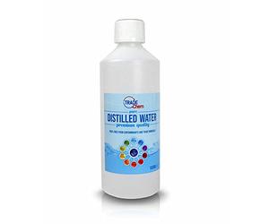 Distilled Water - 100% Ultra Pure Water (Blue) (500ML)