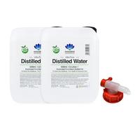 Distilled Water / 11 litres (11L) / Ultra Pure Steam Distilled / 0ppm / Includes Jerry Can Tap