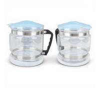 Distiller Water Container, 4L Glass Water Collection Bottle for Distilled Water with Handle and Lid for Most Countertop Home Distillers