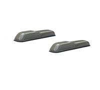 Distinction Applied Hood Bumper Cover for Jeep Wrangler JL/Gladiator | OEM color match | Designed and painted in the USA (Anvil)