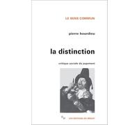 Distinction: Critique sociale du jugement