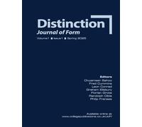 Distinction. Journal of Form