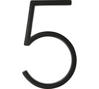 Distinctions 844715 Black Upgraded 5" Floating House Number 5, 5-Inch