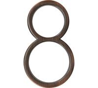 Distinctions by Hillman 844693 5-Inch Floating Mount House Bronze, Number 8