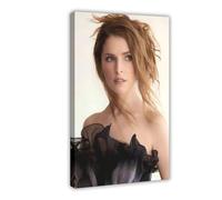 Distinctive Art Vivacious Actress Posters Anna Kendrick Room Portrait Poster 3 Canvas Poster Bedroom Decor Landscape Office Room Decor Gift 20x30inch(50x75cm)