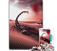 Distinctive Jigsaw Puzzle for Adults, Desert of Giant Scorpions, 1000 PCS