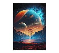 Distinctive Jigsaw Puzzle for Adults, New Earth Universe Cosmos, 300 PCS