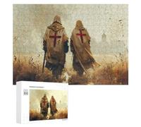 Distinctive Jigsaw Puzzle for Adults, Pilgrimage Crusader, 300 PCS