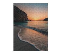 Distinctive Jigsaw Puzzle for Adults, Twilight Waves Caress, 300 PCS