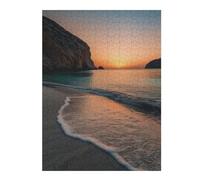 Distinctive Jigsaw Puzzle for Adults, Twilight Waves Caress, 500 PCS
