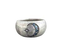 Distinctive Sun and Moons Pattern Cubic Zirconia Rings Statement Alloy Texture Perfect for Gifts Special Occasions Symbolic