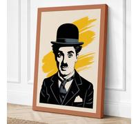 Distinguished Gentleman Canvas Wall Art Print 24x16 Inch (61 x 41 cm)