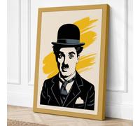 Distinguished Gentleman Canvas Wall Art Print 30x20 Inch (76 x 51 cm)