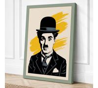 Distinguished Gentleman Canvas Wall Art Print 36x24 Inch (91 x 61 cm)