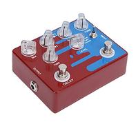 Distortion Delay Guitar Effect Pedal, Aluminum Alloy Wear Resistant CP-68 Distortion Delay Guitar Delay Pedal for Family for Beginners