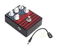 Distortion Guitar Pedal Retro Instrument with Aluminum Alloy Shell CP57 DC9V for Guitarists
