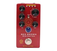 Distortion Pedal, Distortion Pedal The Electric Guitar Effects Pedal RED BROWN
