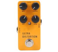 Distortion Pedal, Guitar Distortion Pedal with True Bypass DC9V Aluminum Alloy High Gain Distortion Guitar Pedal Electric Guitar Pedal for Electric Guitar