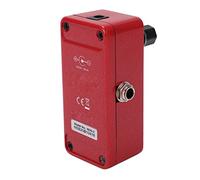 Distortion Pedal, Red 470 Kilohms Input Metal Distortions Bundle 10 Kilohms Output for Electric Guitars