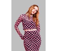 Distortion Top hell bunny Black S