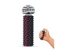 Distractibles Shelly - Sensory Fidget Toy, Textured Pain Stimming Device, Stress Relief for Focus and Concentration (Neon Crimson)