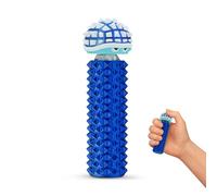 Distractibles Shelly - Sensory Fidget Toy, Textured Pain Stimming Device, Stress Relief for Focus and Concentration (Neon BlueSteel)