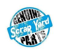 Distressed Aged GENUINE SCRAPYARD PARTS Funny Rat Look Vinyl Car Sticker Bomb Decal Vinyl 100x90mm approx.