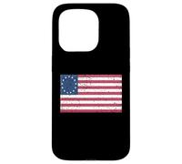 Distressed Betsy Ross Flag Shirt - Betsy Ross Flag Case for iPhone 15 Pro