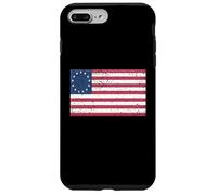 Distressed Betsy Ross Flag Shirt - Betsy Ross Flag Case for iPhone 7 Plus/8 Plus