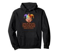 Distressed Born Stage Fools King Lear Shakespeare Quotation Pullover Hoodie